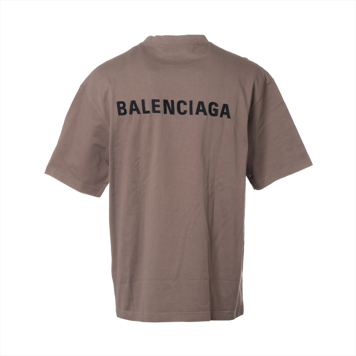 バレンシアガ 21年 コットン Tシャツ S ユニセックス ブラウン  612966