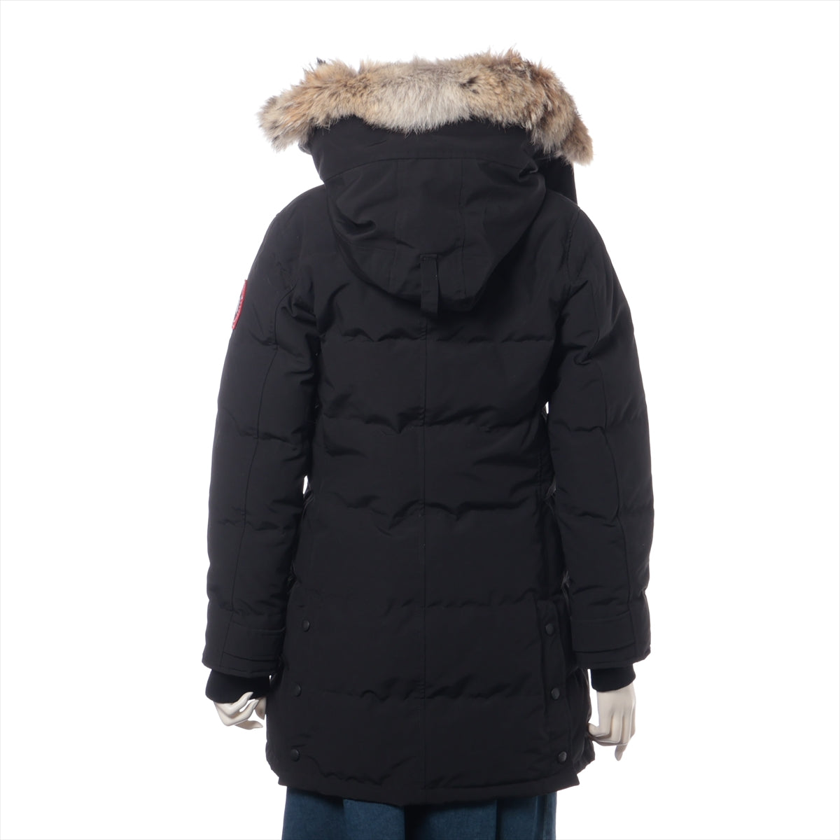 カナダグース SHELBURNE PARKA コットン ダウンコート FUSION S レディース ブラック  3802LA サザビー ファー取り外し可 有フード収納有