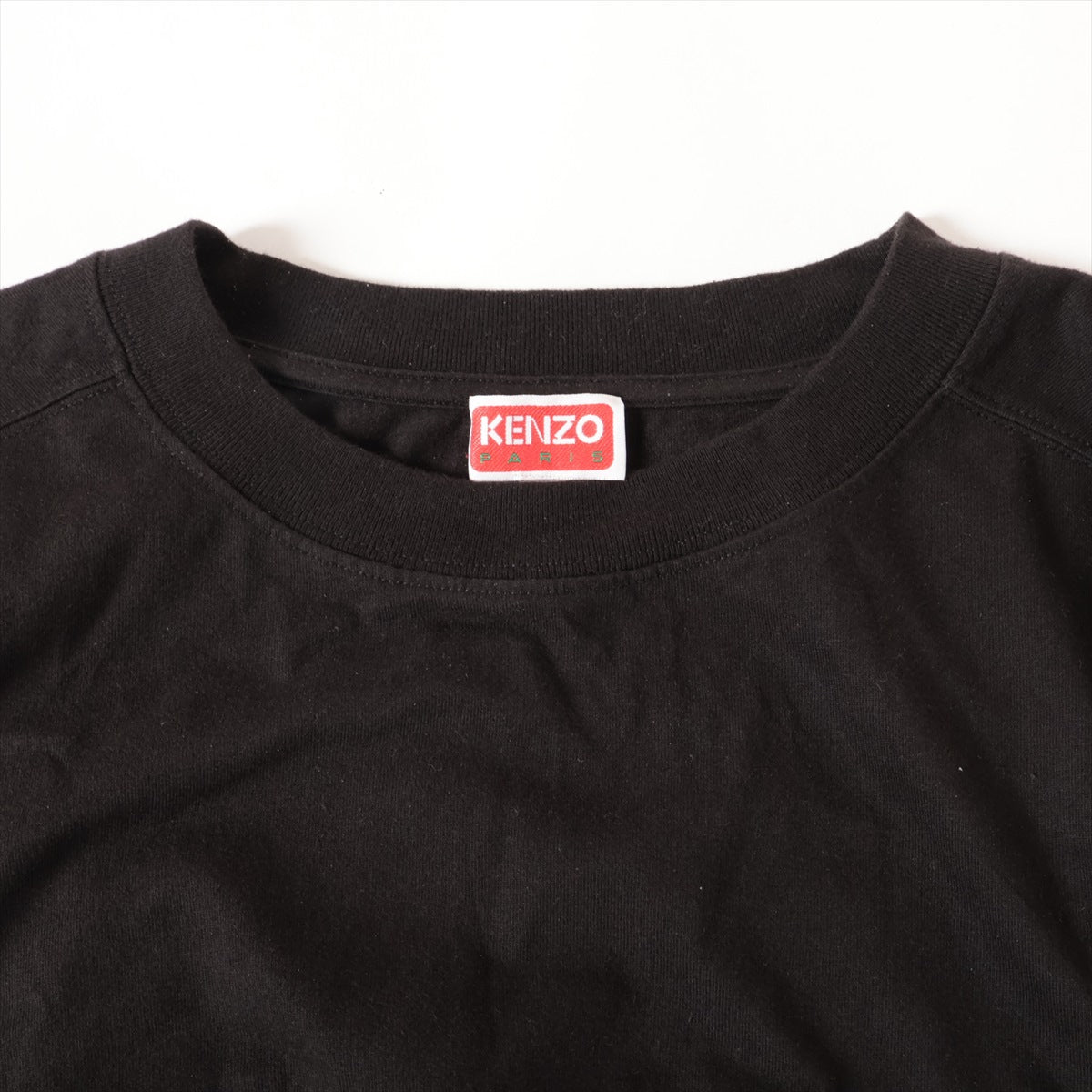 ケンゾー コットン Tシャツ M メンズ ブラック  FD55TS4094SG