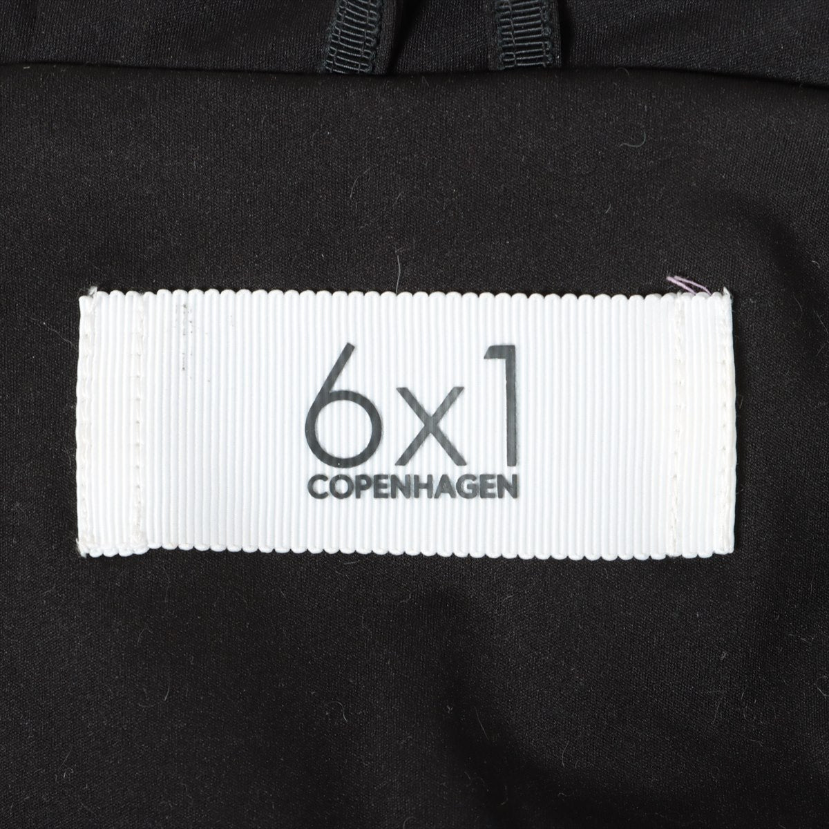 6×1 コペンハーゲン ポリエステル ダウンジャケット 0 レディース ブラック  S06-02-007　シックス バイ ワン コペンハーゲン