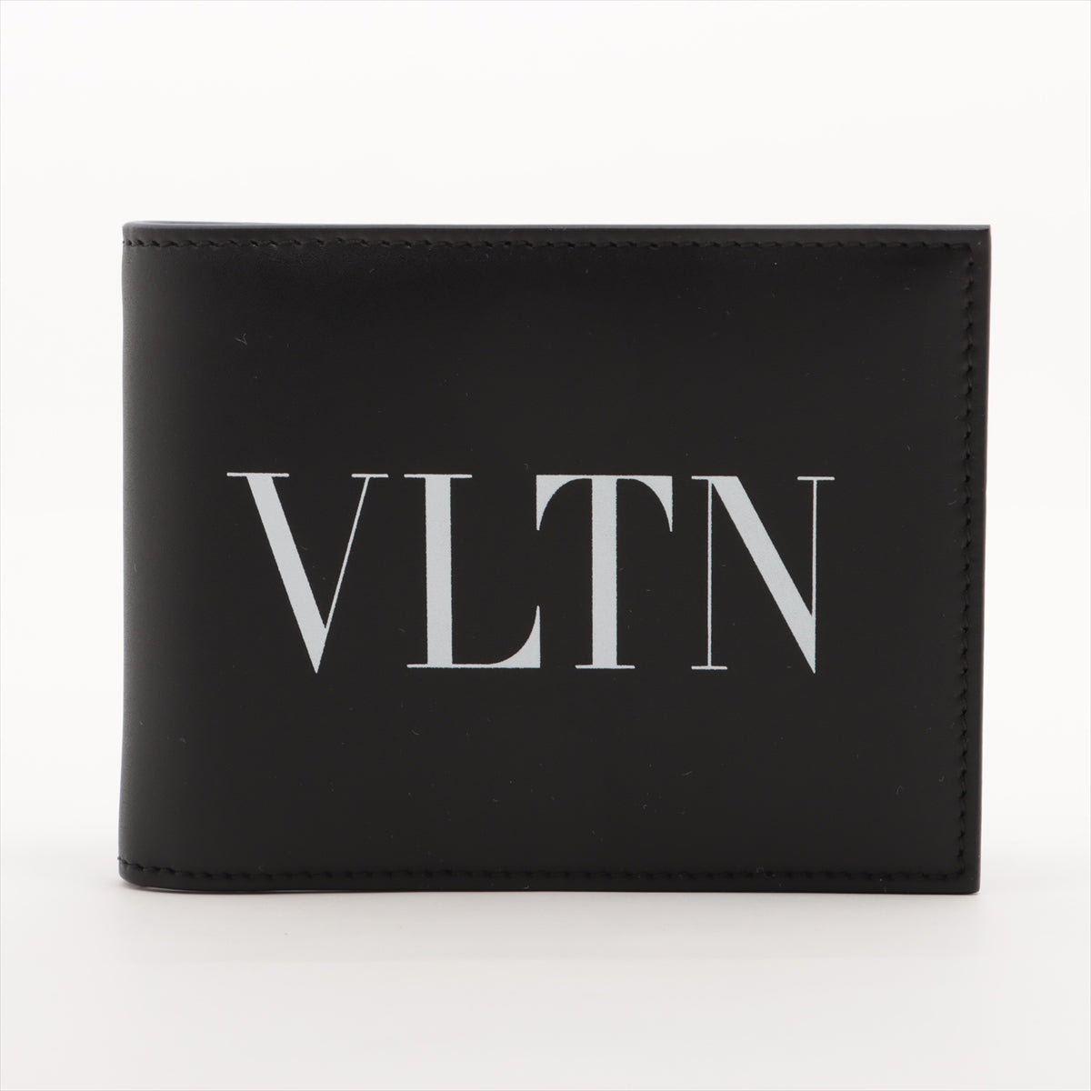 ヴァレンティノ VLTN レザー マネークリップ ブラック