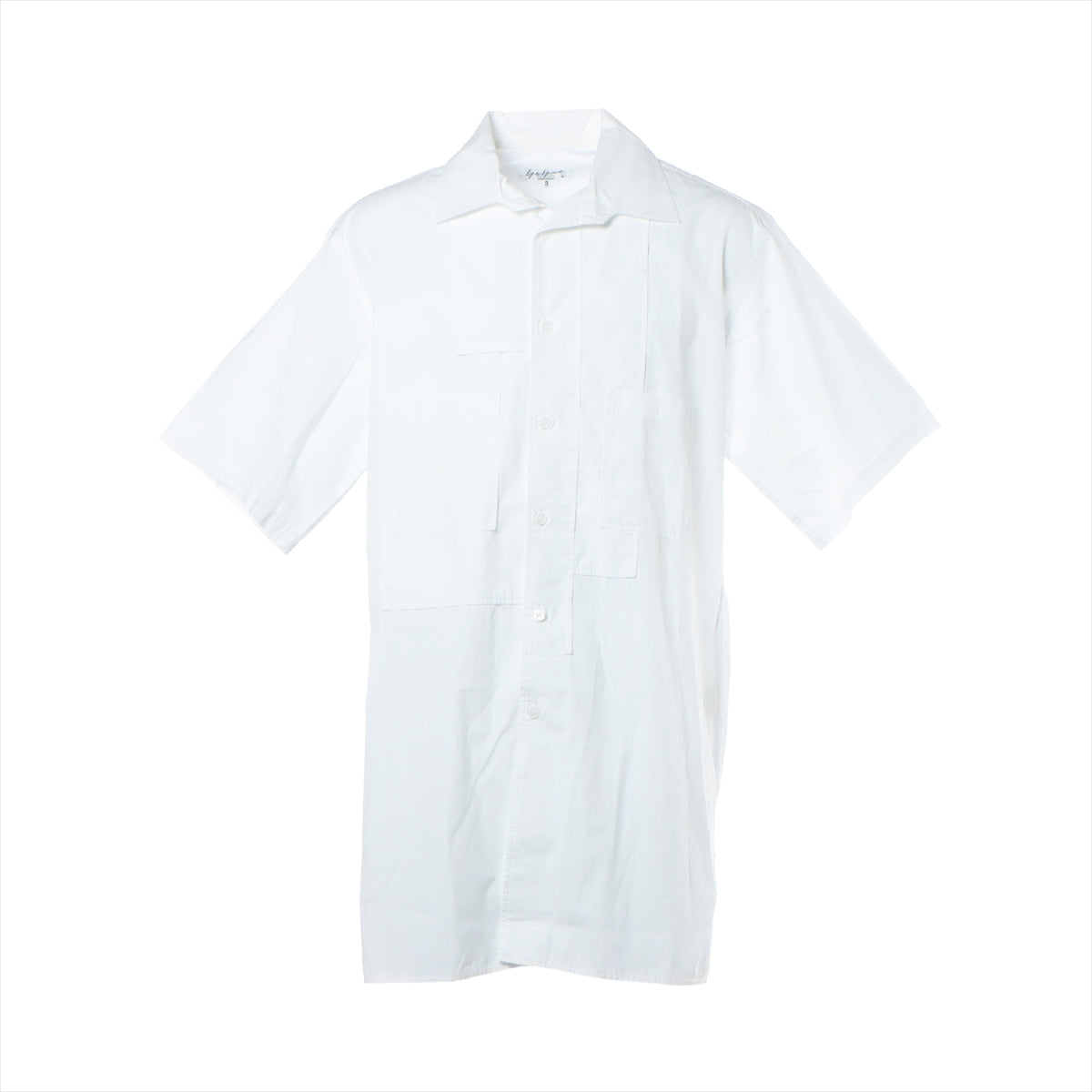 ヨウジヤマモトプールオム コットン シャツ 3 メンズ ホワイト  HN-B65-035