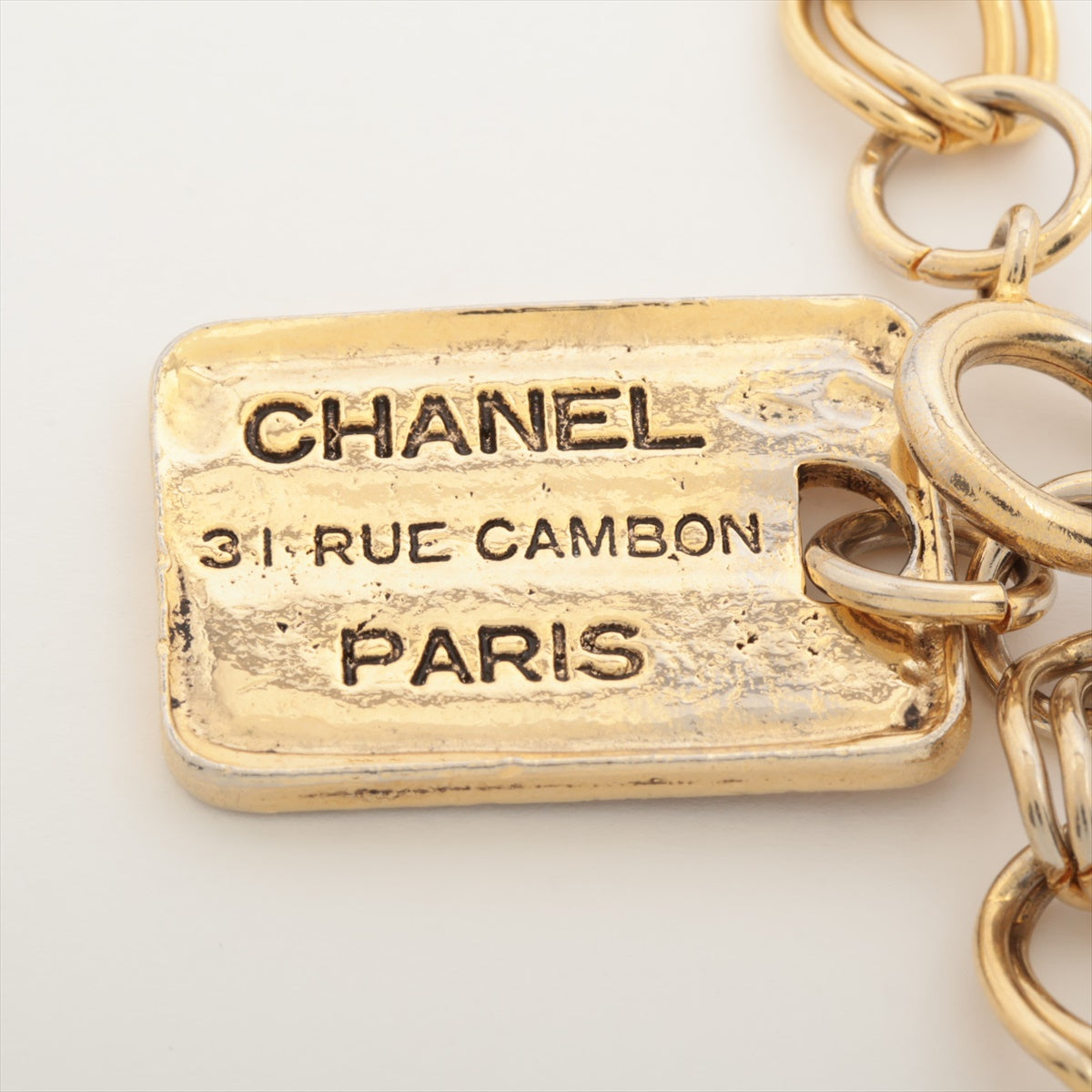 シャネル 31 RUE CAMBON ネックレス GP ゴールド