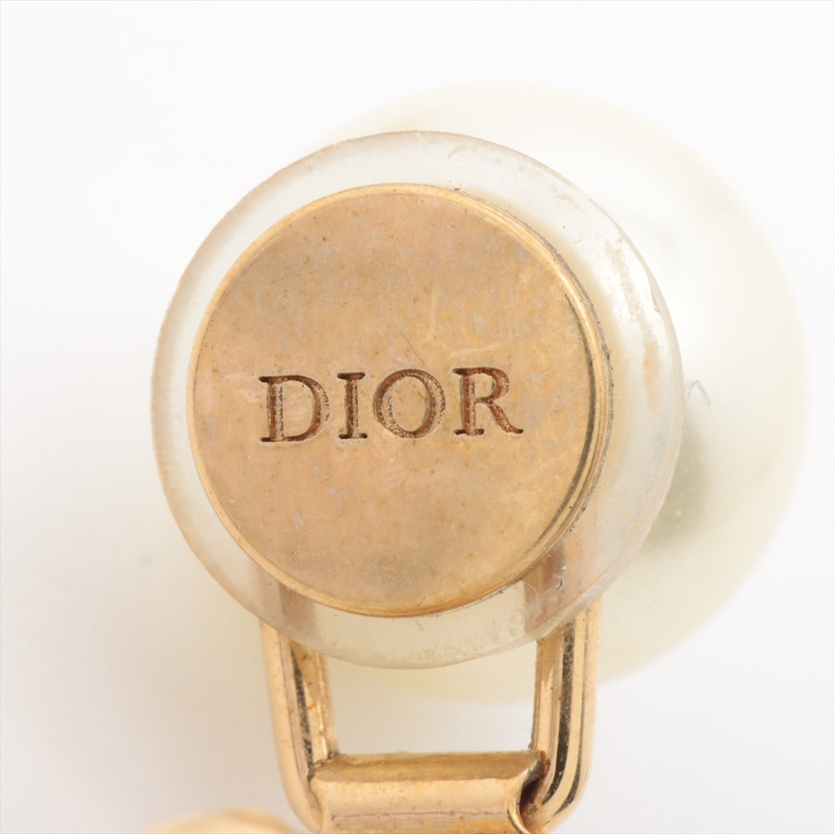 ディオール Dior Tribales  ディオール トライバル イヤリング(両耳用) GP×フェイクパール ゴールド