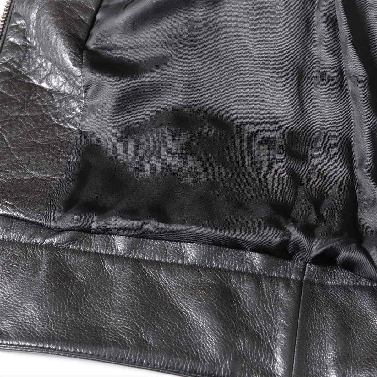 ジバンシィ レザー ライダースジャケット 44 メンズ ブラック