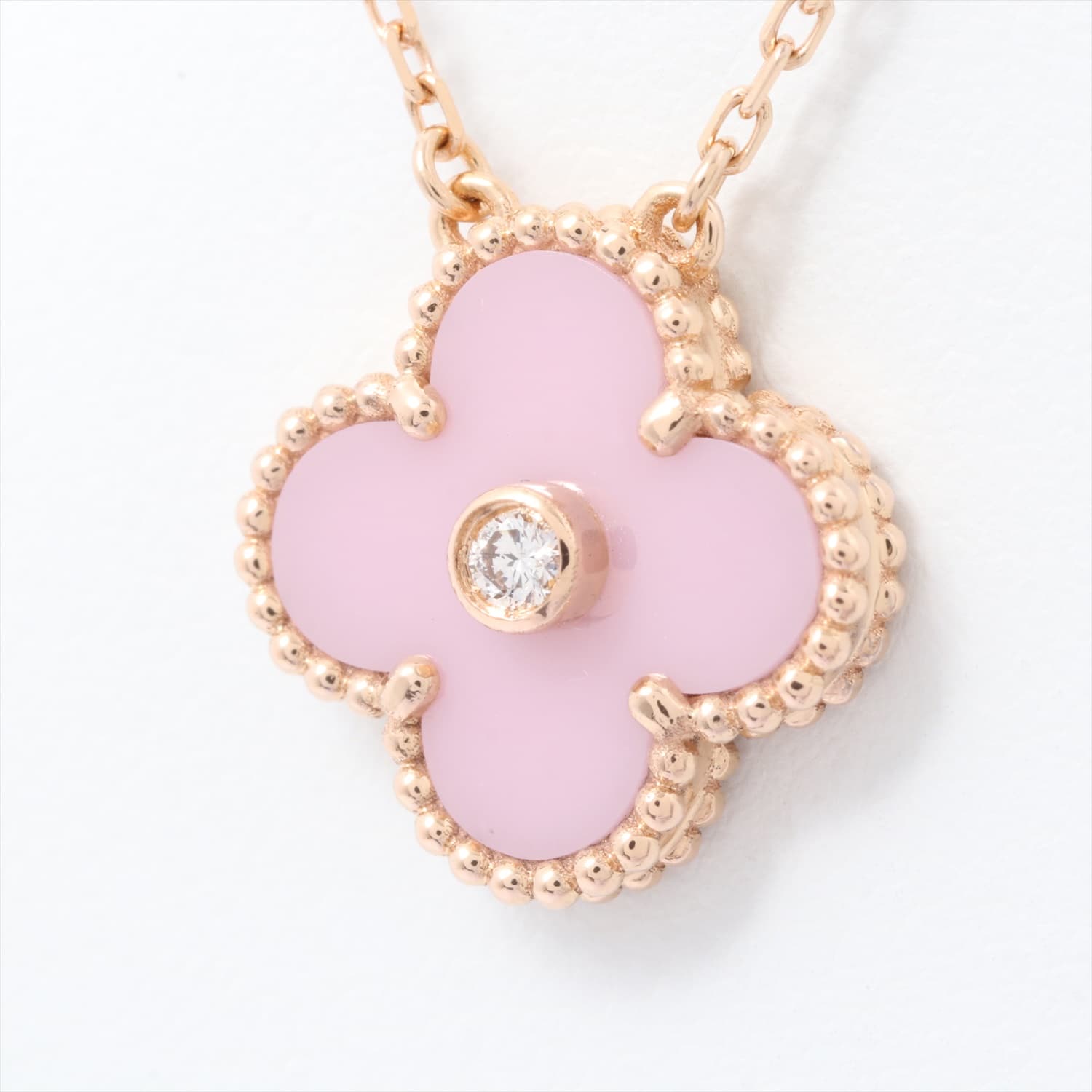 ヴァンクリーフ＆アーペル Van Cleef & Arpels ヴィンテージアルハンブラ ネックレス 2015年限定  750PG｜a0109749｜中古ブランド品・ブランド古着通販｜ALLU（アリュー）