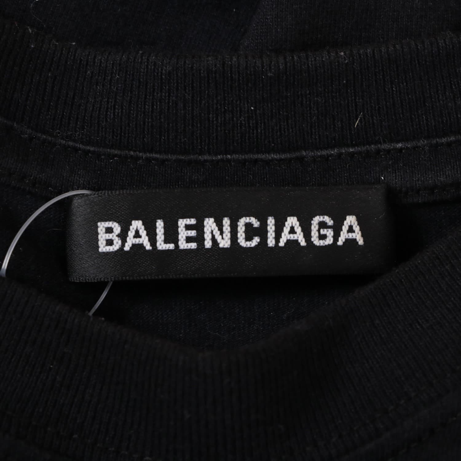 バレンシアガ コットン Tシャツ XS メンズ ブラック