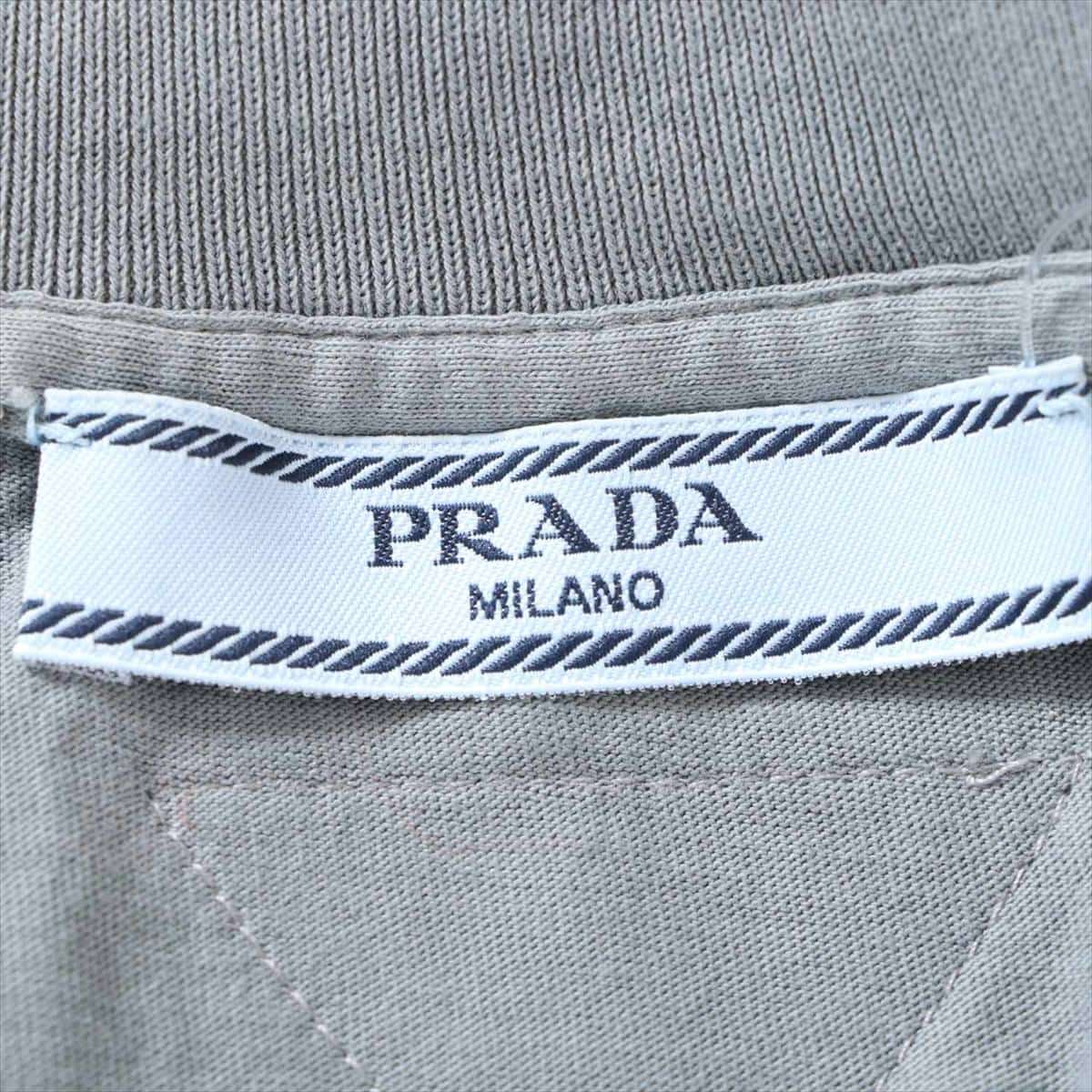 プラダ コットン Tシャツ XS レディース グレー 2015年