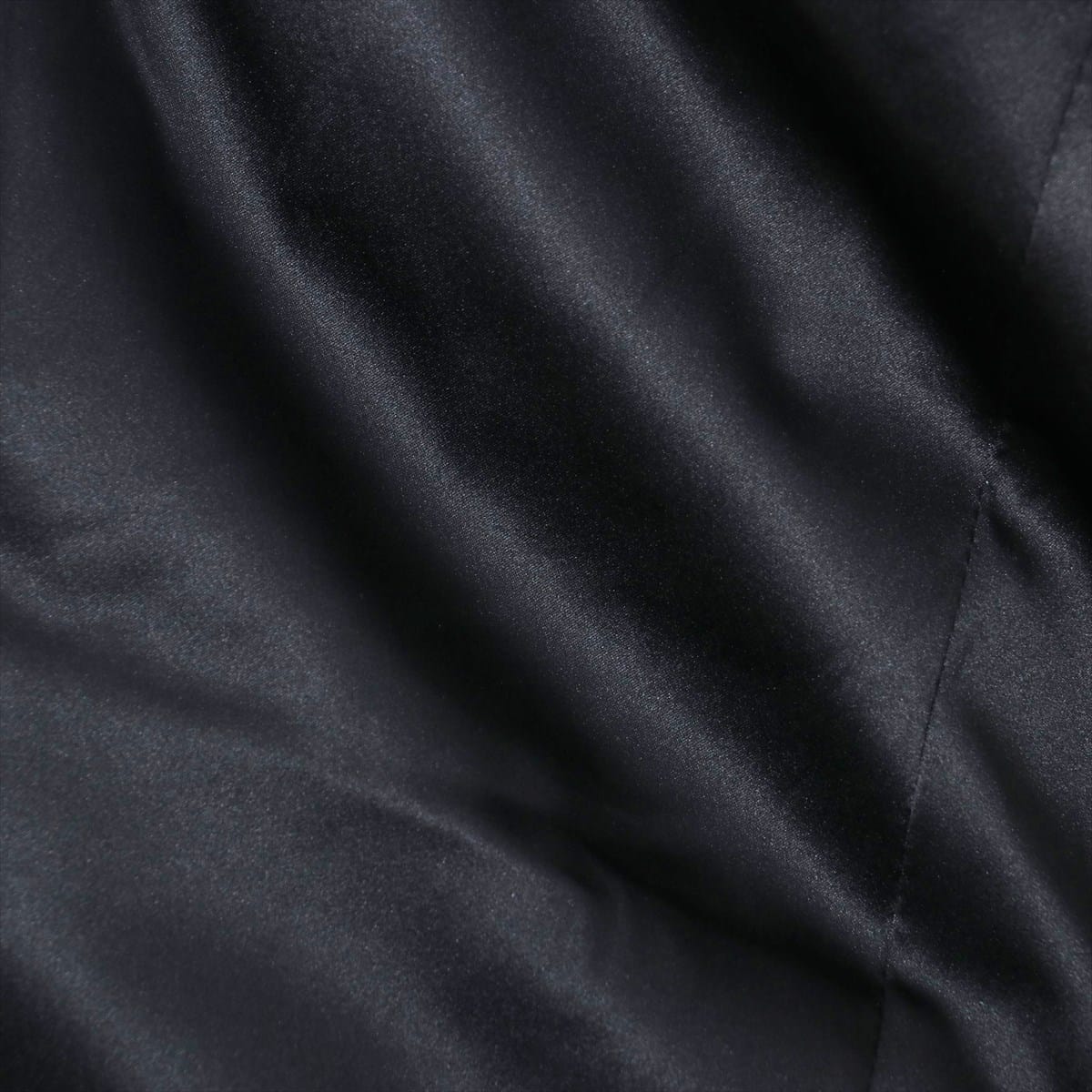 ジョルジオアルマーニ ナイロン テーラードジャケット 48 メンズ ブラック ベロア