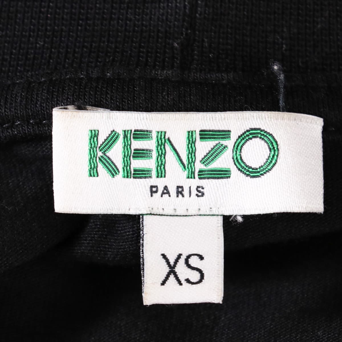 ケンゾー コットン Tシャツ XS メンズ ブラック