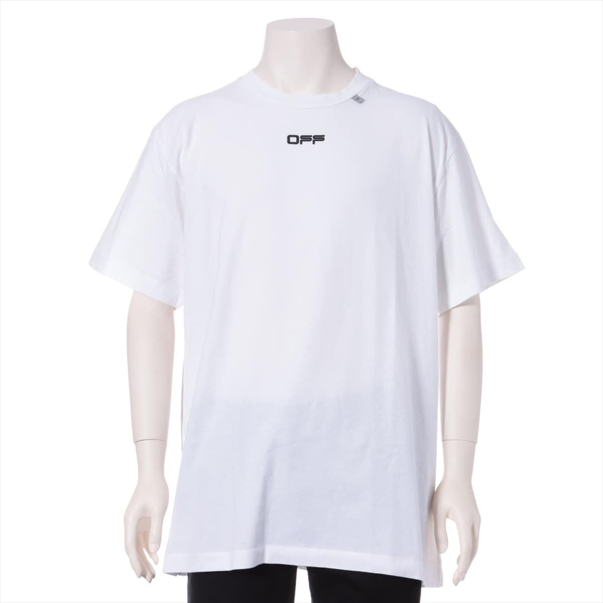 オフホワイト コットン Tシャツ M メンズ ホワイト 20SS CARAVAGGIO SQUARE