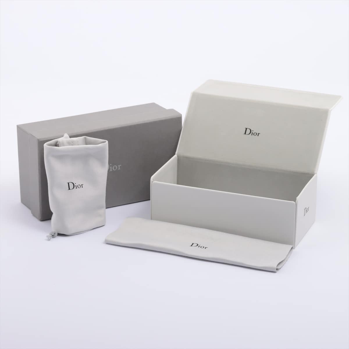 クリスチャンディオール D28EU Simply Dior サングラス プラスチック ブラック