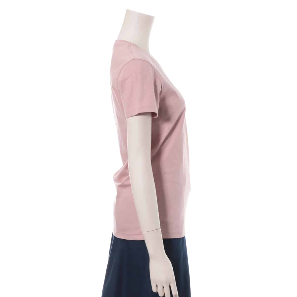 モンクレール 19年 コットン Tシャツ XS レディース ピンク  ワッペン