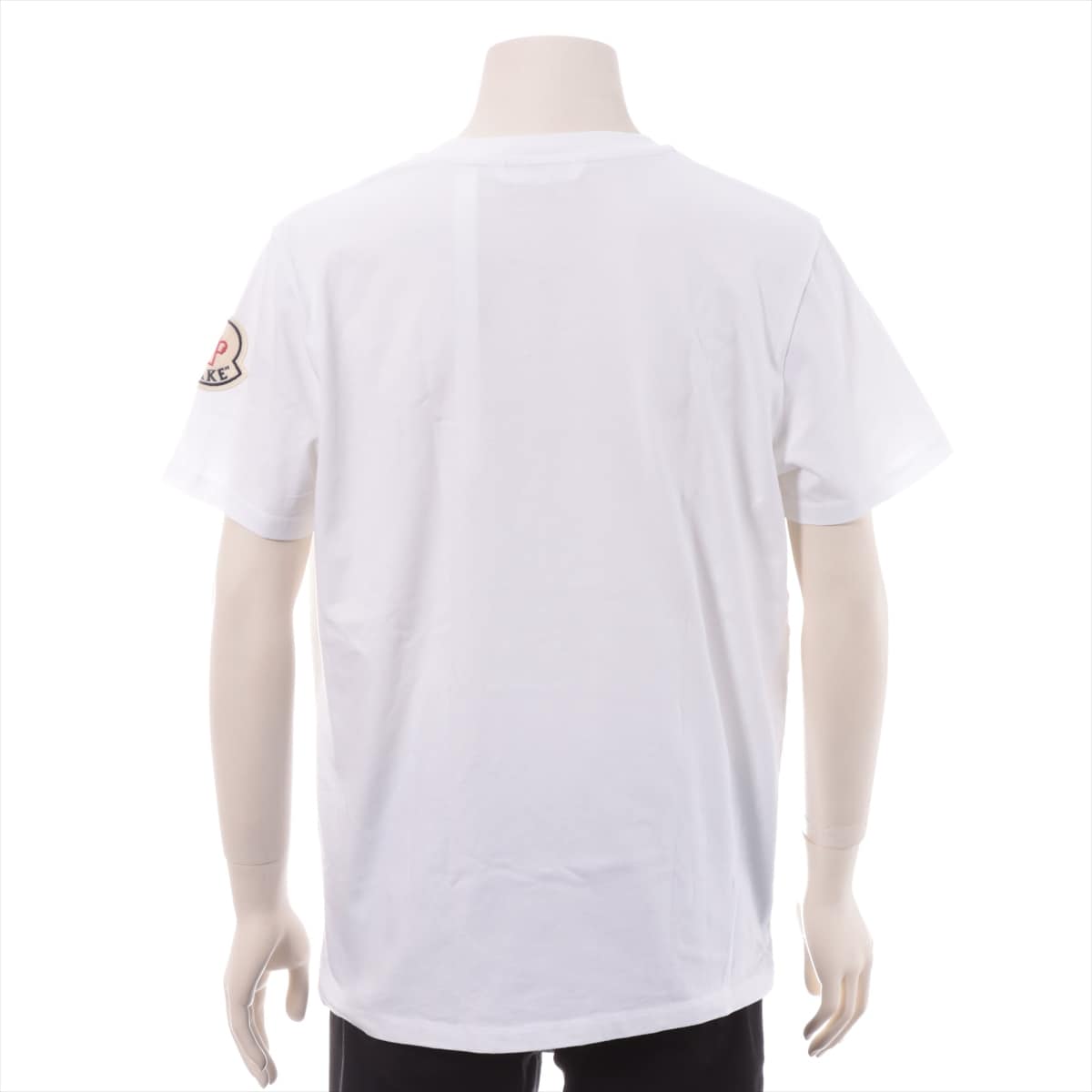 モンクレールジーニアス 1952 19SS コットン Tシャツ L メンズ ホワイト  AWAKE logo print tee