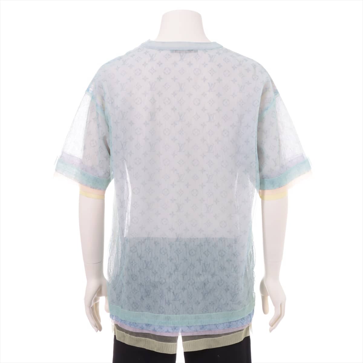 ルイヴィトン RM201 チュール Tシャツ M メンズ ブルー  モノグラム