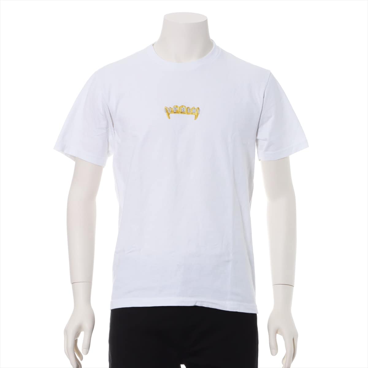シュプリーム 19SS コットン Tシャツ S メンズ ホワイト  Fronts Tee