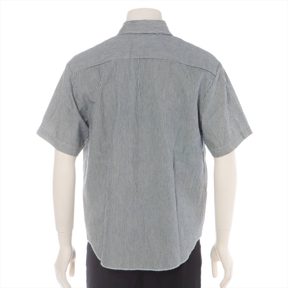 シュプリーム コットン シャツ S メンズ グレー  Studded Patch S/S Work Shirt