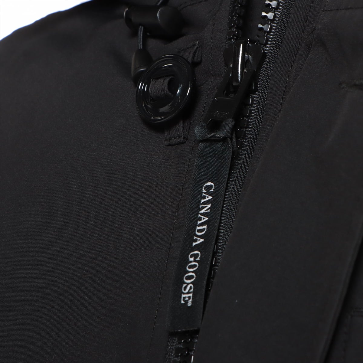 カナダグース CHATEAU コットン×ポリエステル ダウンジャケット XS メンズ ブラック  3426M