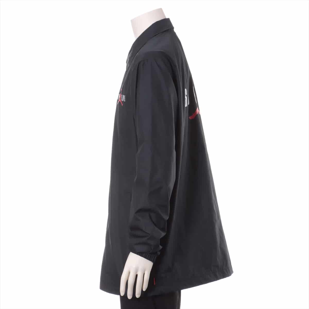 ナイキ×シュプリーム 15AW ナイロン コーチジャケット XL メンズ ブラック  Jordan Coaches Jacket