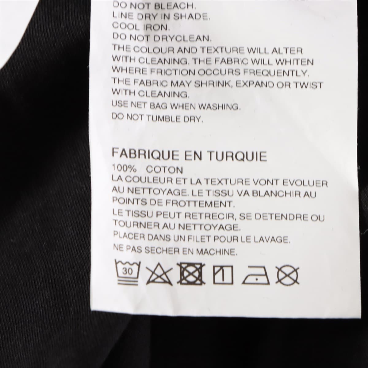 コムデギャルソンシャツ コットン Tシャツ X メンズ ブラック  FUTURA2000 W28101