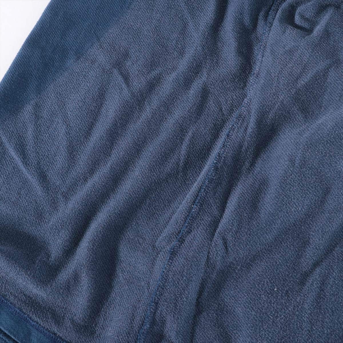 ルイヴィトン RM151Q コットン×シルク Tシャツ Ｍ メンズ ネイビー