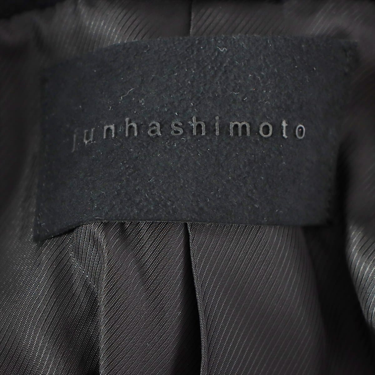 ジュンハシモト ウール コート 6 メンズ ブラック