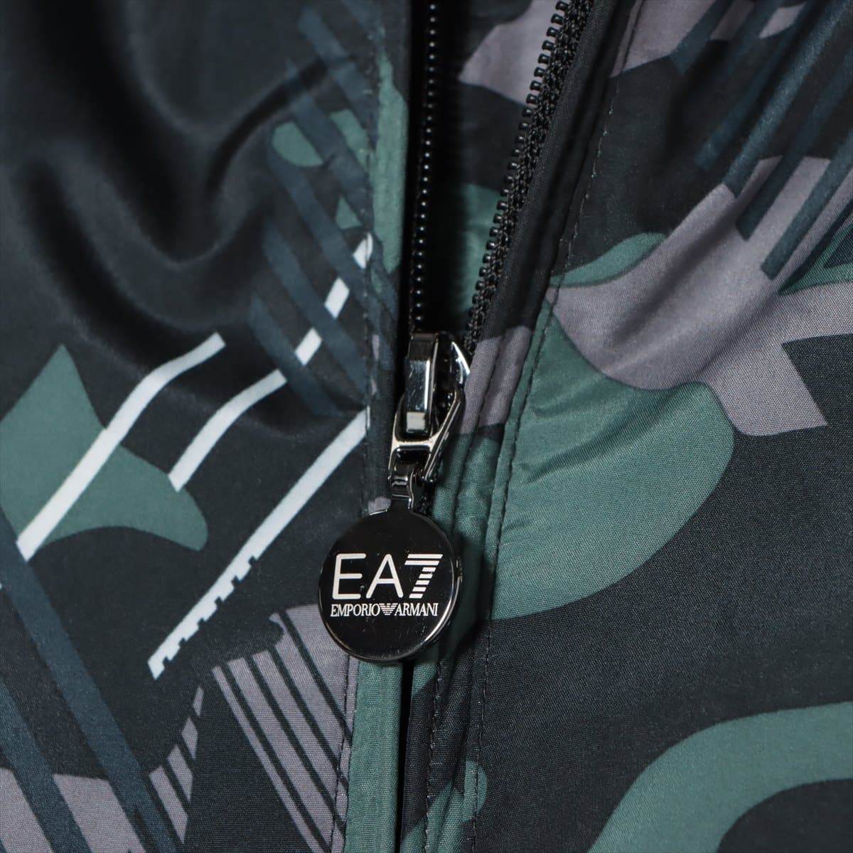 エンポリオアルマーニ ポリエステル ジャケット S メンズ カモフラ  EA7 ロゴ