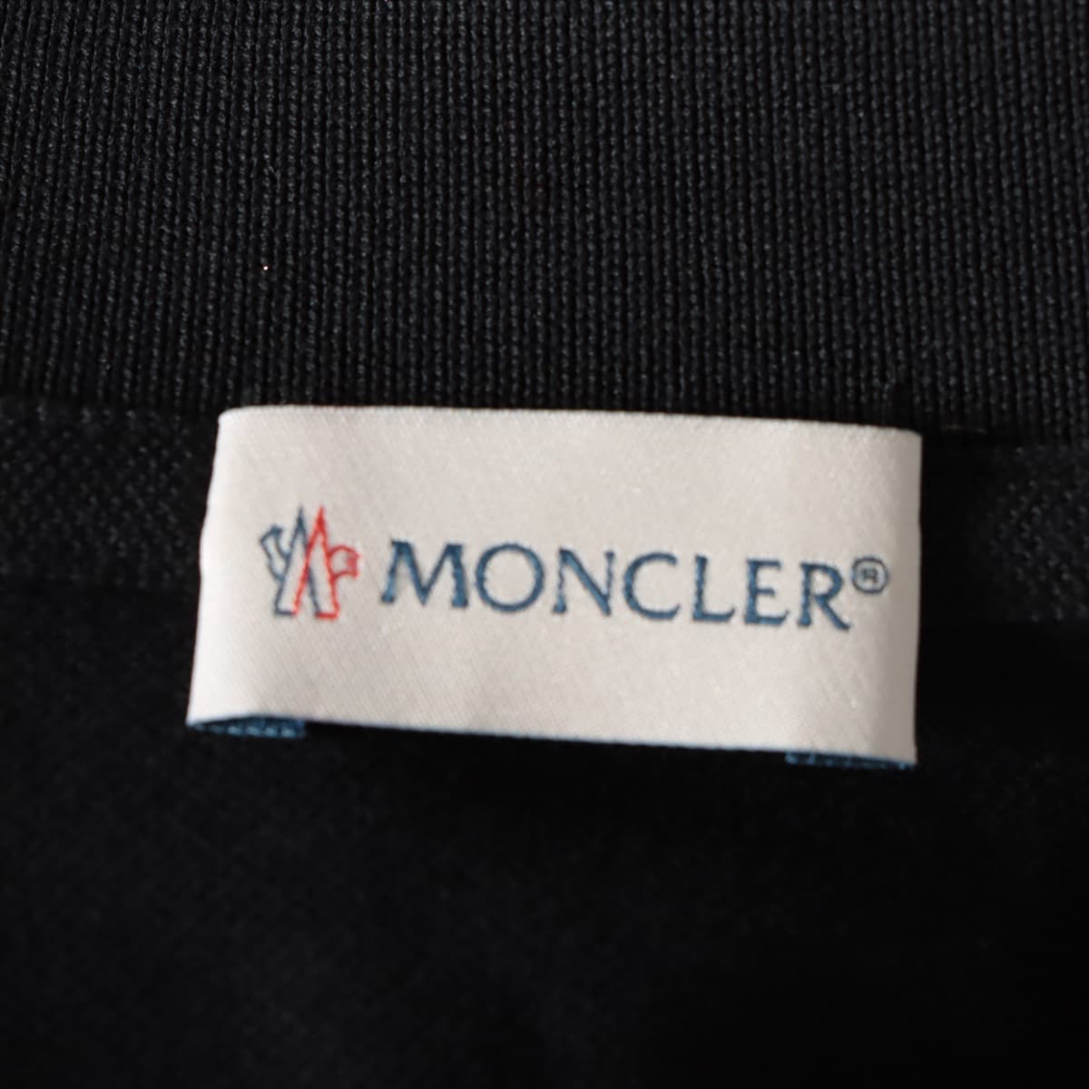モンクレールジーニアス クレイグ グリーン 18年 コットン ロングTシャツ Ｓ メンズ ブラック  ポロ
