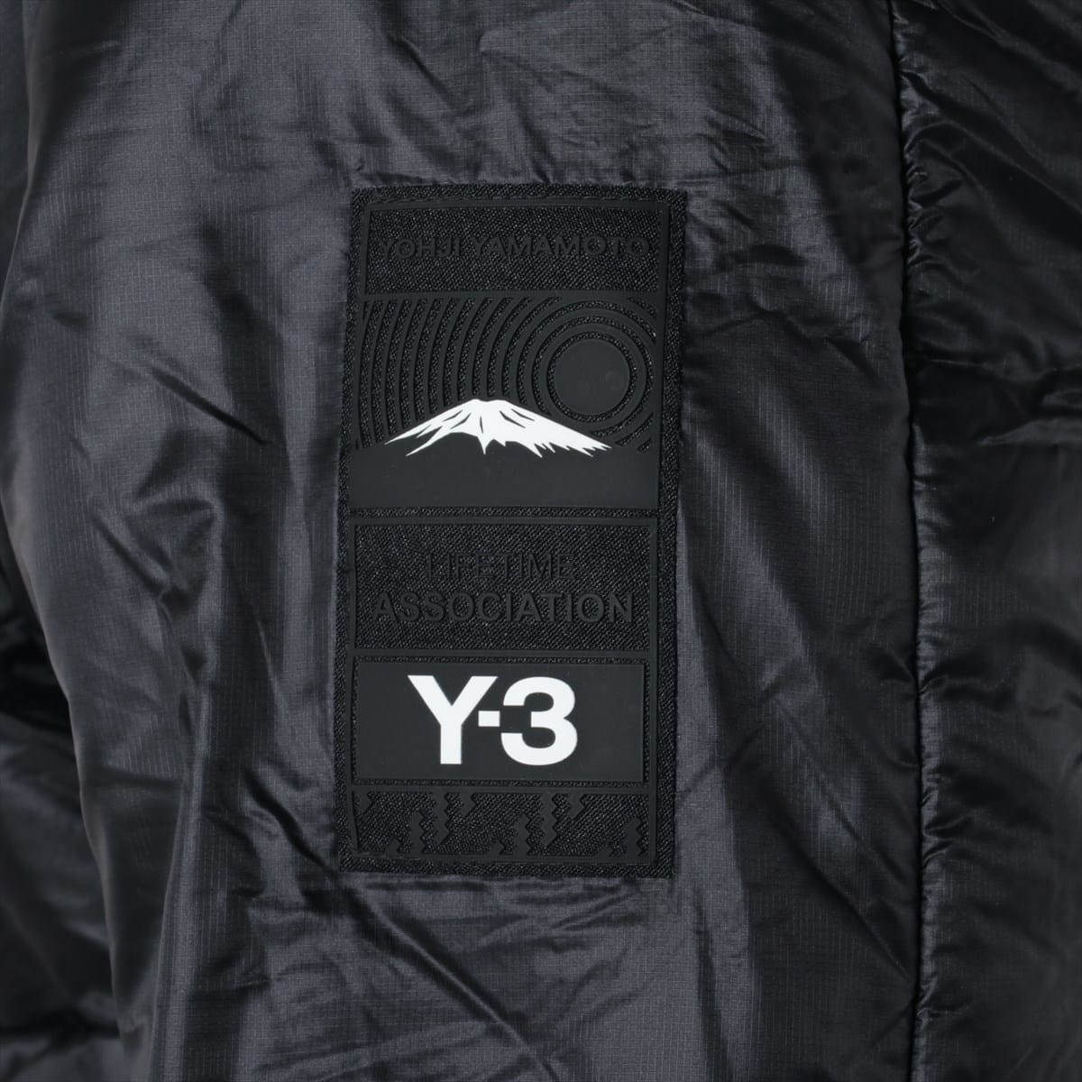 ワイスリー ナイロン 中綿ジャケット M メンズ ブラック  GK4812 CH3 ライトウェイトパフィージャケット