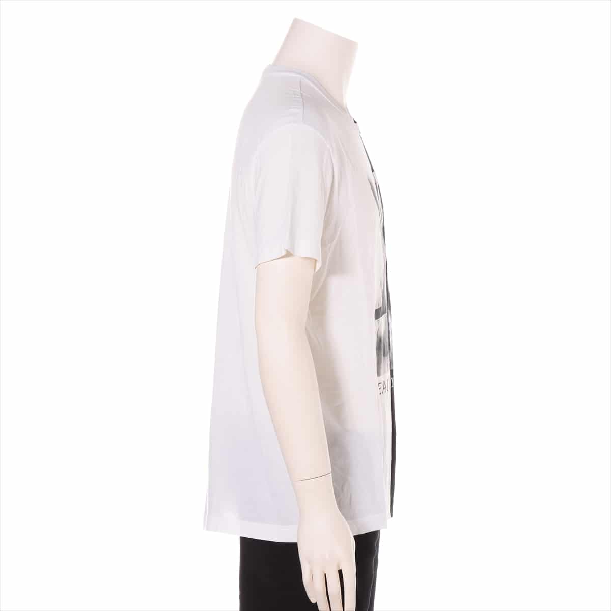ルイヴィトン RM182 コットン Tシャツ XS メンズ ブラック×ホワイト