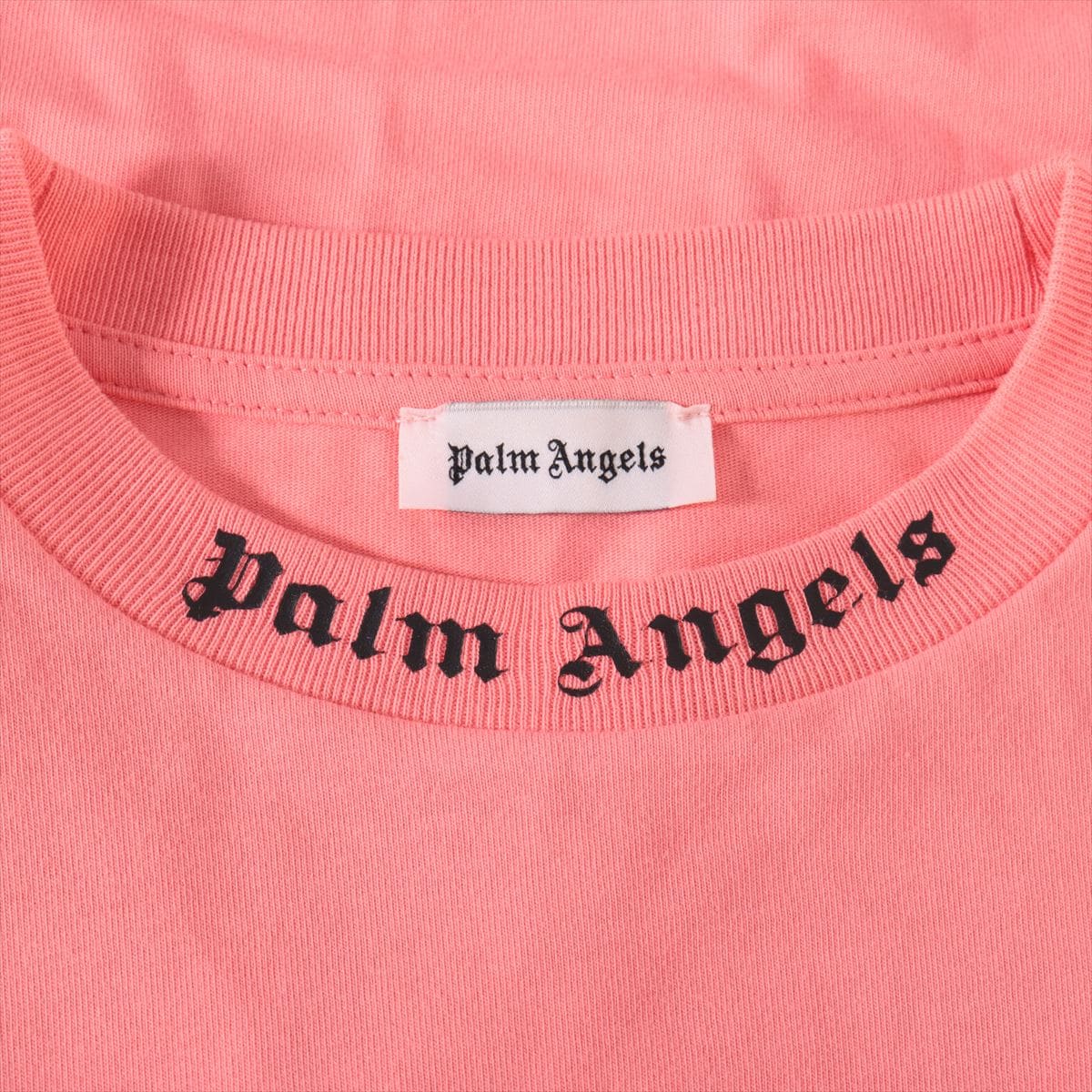 パームエンジェルス コットン ロングTシャツ XL メンズ ピンク ロゴ