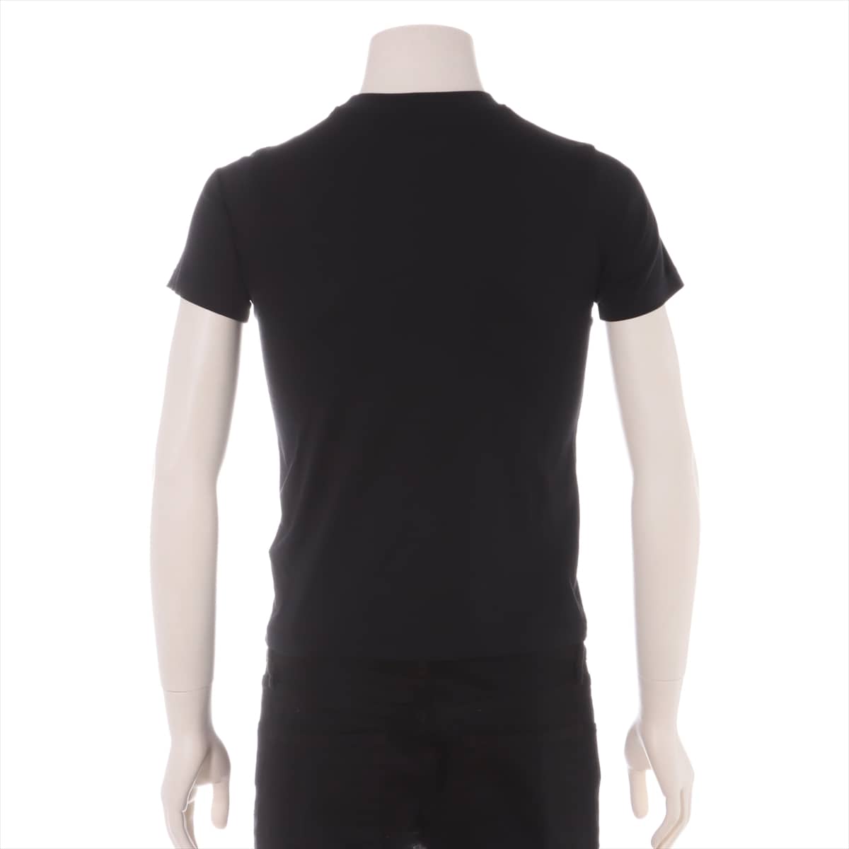 バーバリー コットン Tシャツ XXS メンズ ブラック  ロゴ