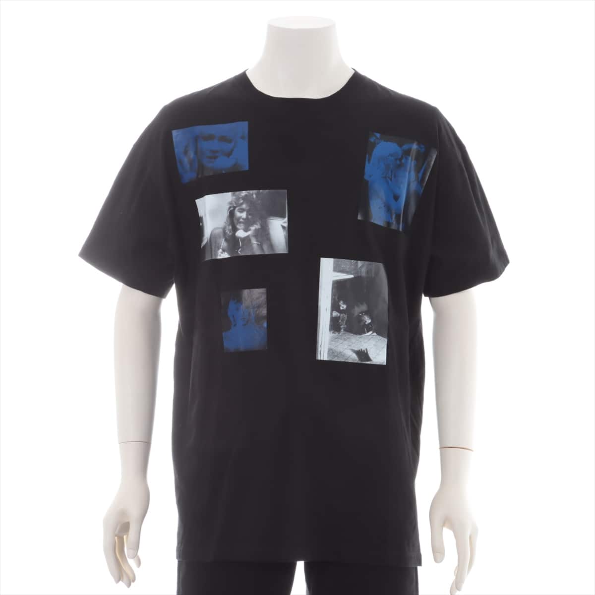 ラフシモンズ 19AW コットン Tシャツ S メンズ ブラック BLUE VELVET ｜a0350877｜中古ブランド品・ブランド古着通販｜ALLU（アリュー）