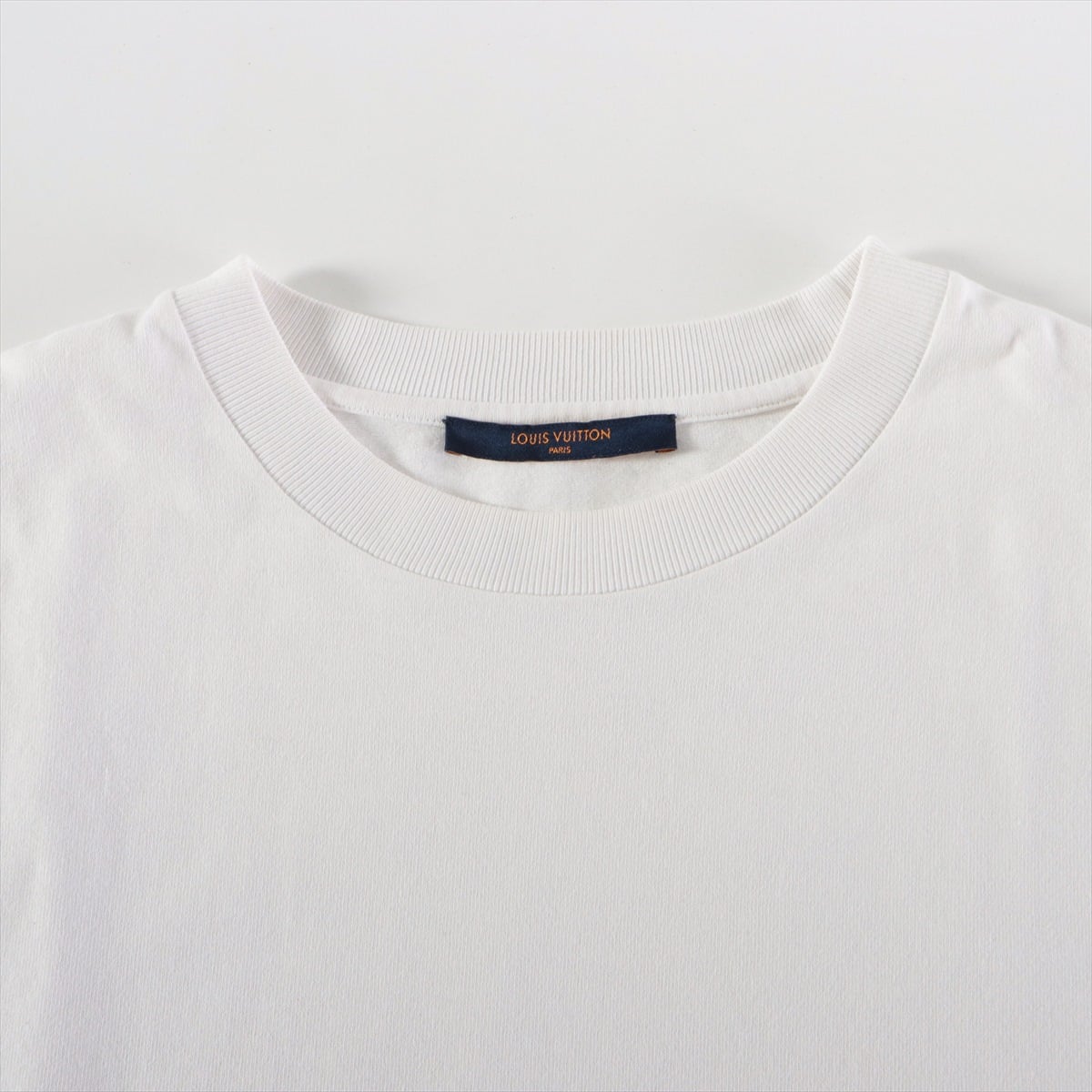 ルイヴィトン RM191 コットン Tシャツ L メンズ ホワイト  インサイドアウトTシャツ