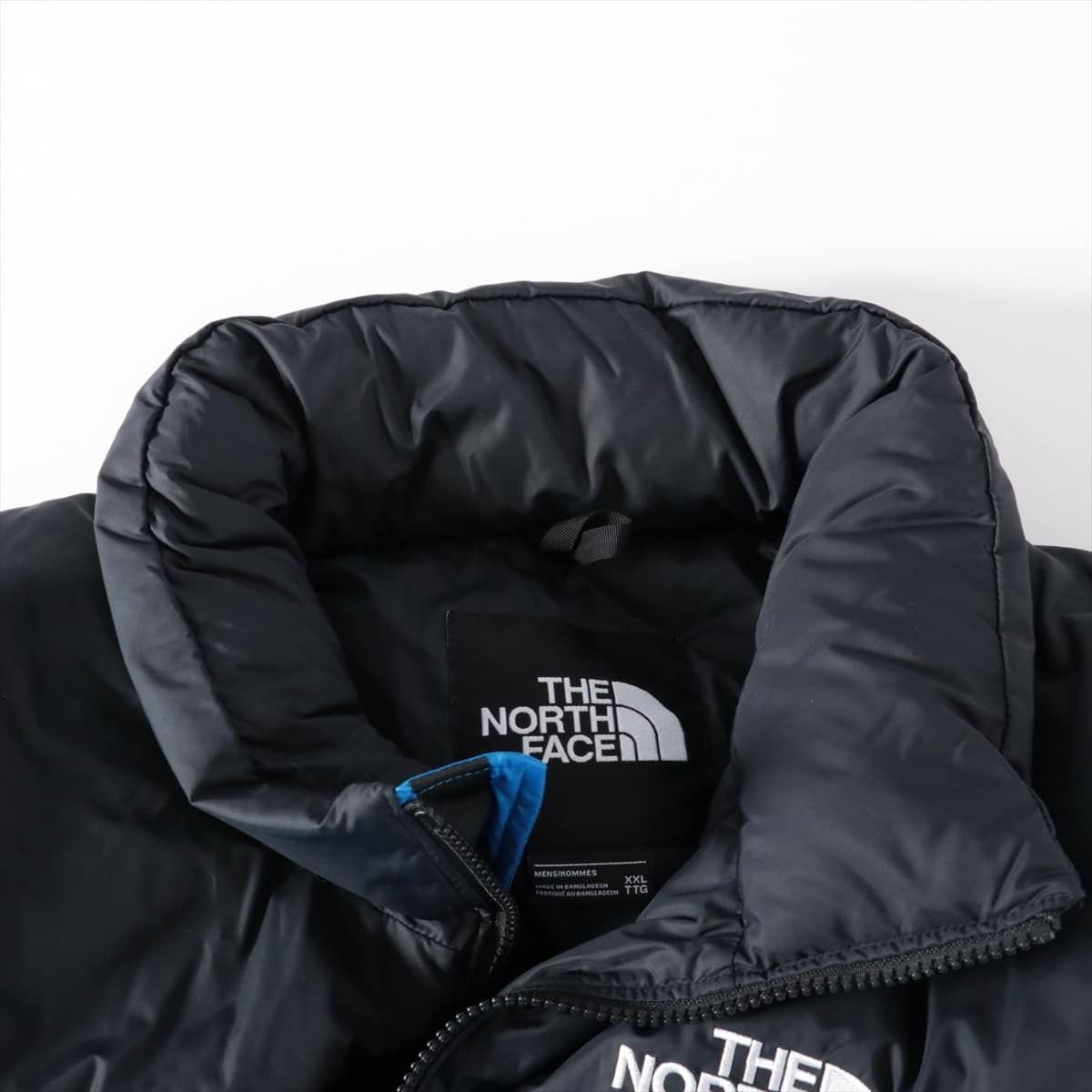 ノースフェイス ナイロン ダウンジャケット XXL メンズ ブルー  1996 RETRO NUPTSE JACKET NF0A3C8D