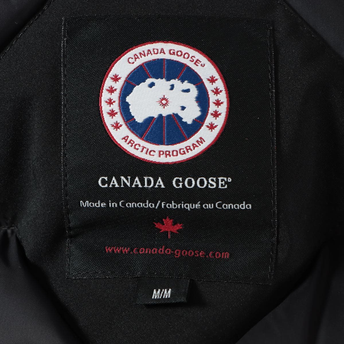 カナダグース コットン×ポリエステル ダウンジャケット M/M レディース ブラック  7967JL　グリフィン