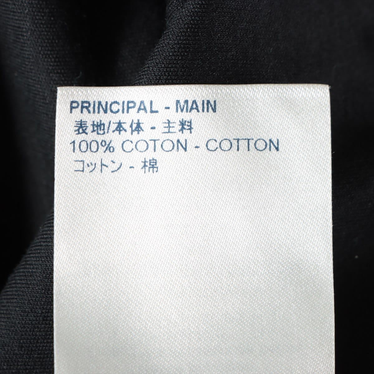 ルイヴィトン RW191W コットン Tシャツ L レディース ブラック
