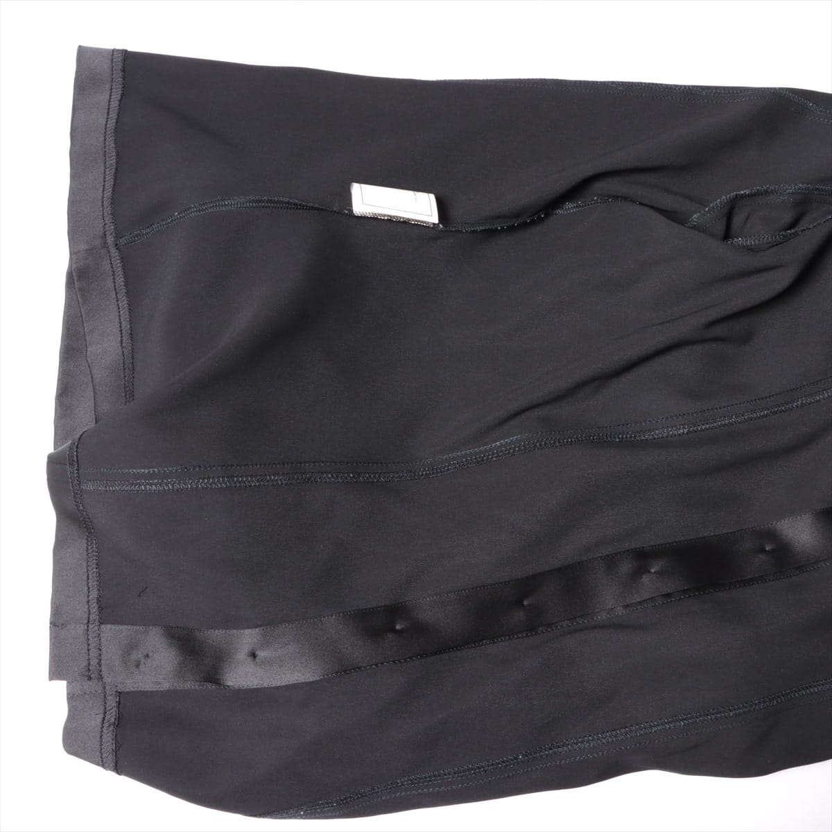 シャネル ココボタン シルク シャツ サイズ不明 レディース ブラック  サイズ・年式タグ欠品