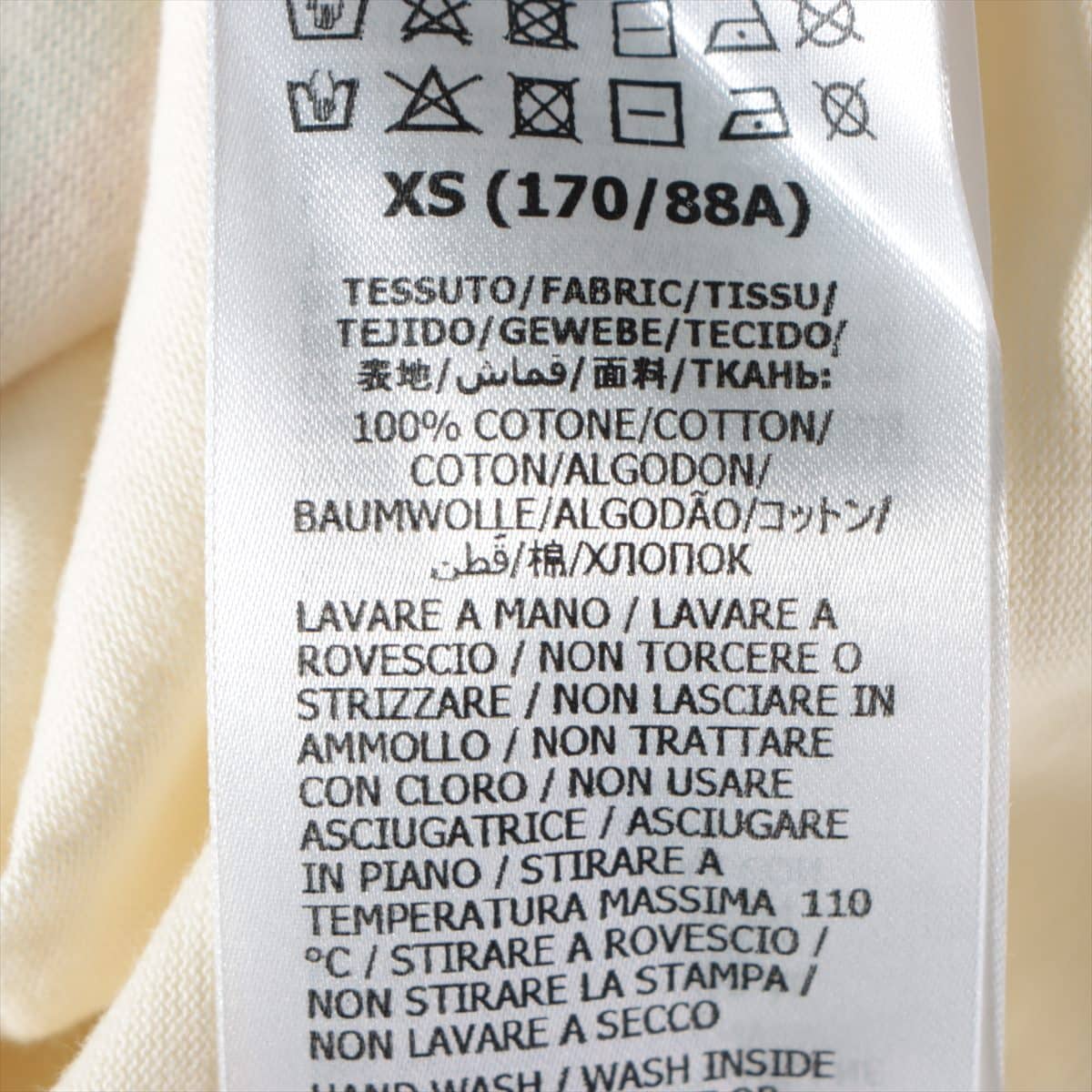 グッチ×ディズニー 20SS コットン Tシャツ XS メンズ アイボリー   ミッキープリント 565806