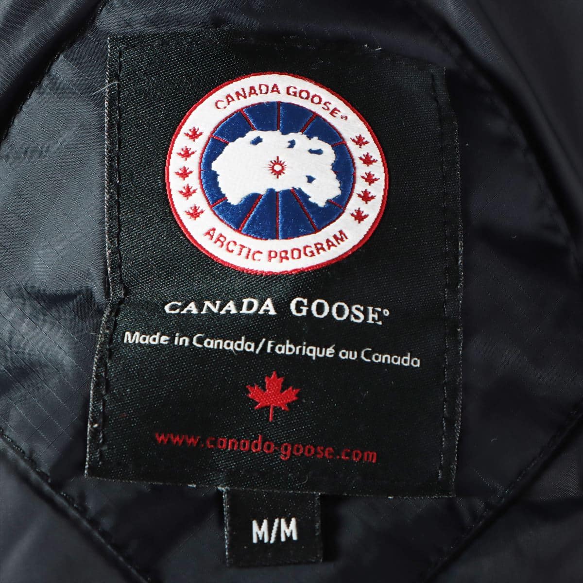 カナダグース VANCOUVER ナイロン ダウンコート M メンズ ブラック  3425JMR グリフィン