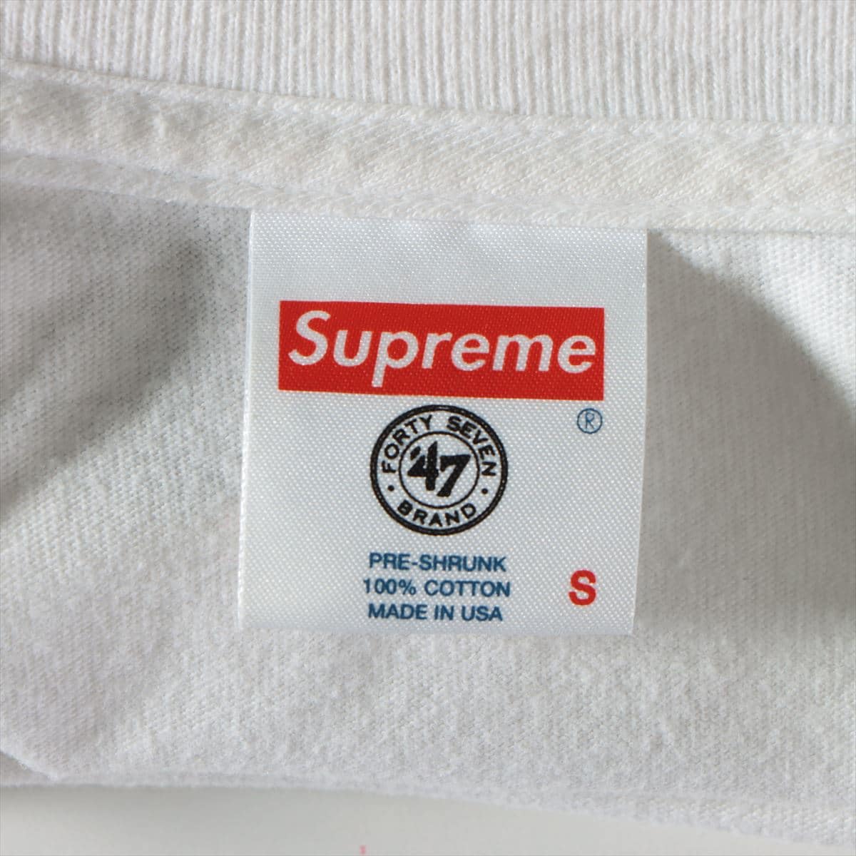 シュプリーム ボックスロゴ 15SS コットン Tシャツ S メンズ ホワイト