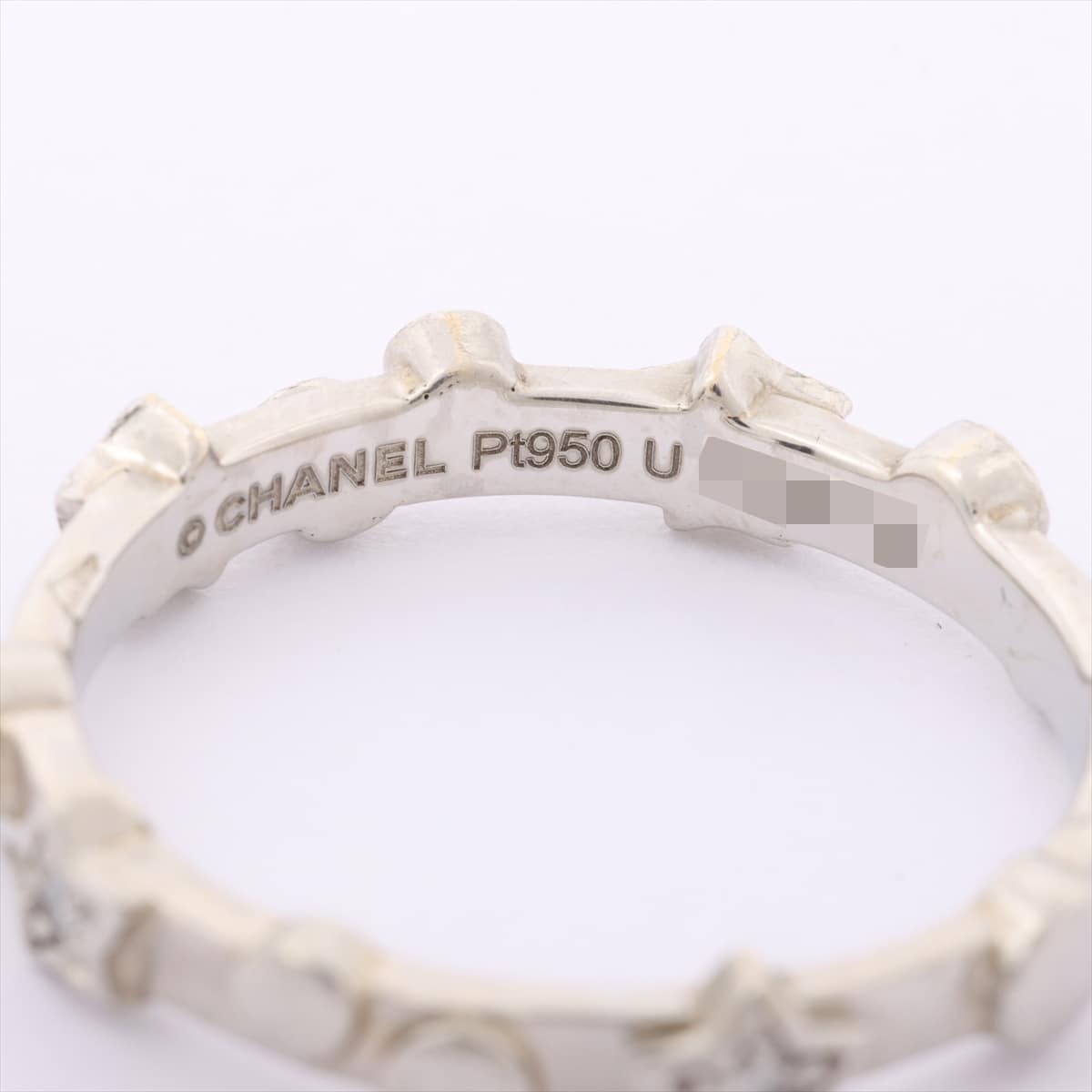 シャネル CHANEL コメット ダムール ダイヤ リング Pt950 #50｜a0377009｜中古ブランド品・ブランド古着通販｜ALLU（アリュー）