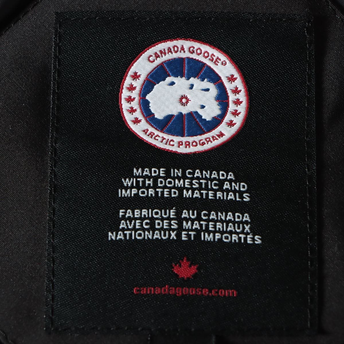 カナダグース MAITLAND コットン×ポリエステル ダウンジャケット S メンズ ブラック  4550M サザビー