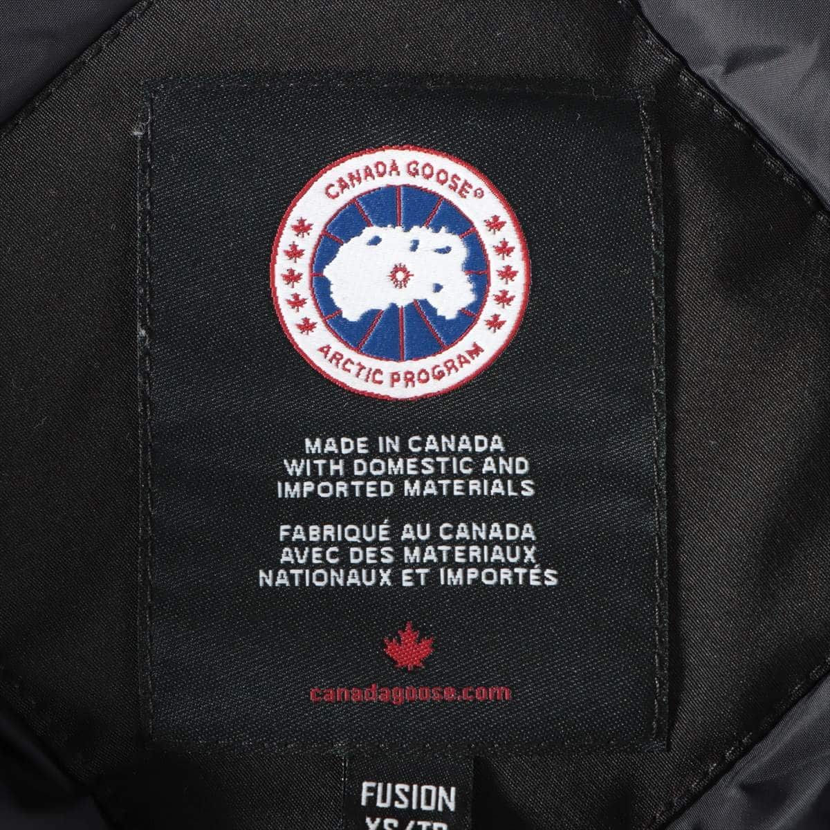 カナダグース CHATEAU コットン×ポリエステル ダウンジャケット XS フュージョン メンズ ブラック  3426MA サザビー