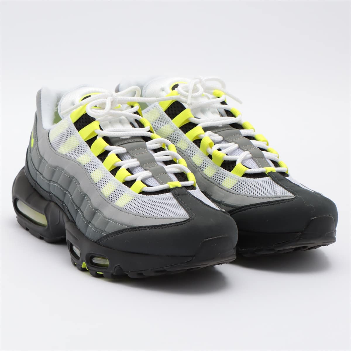 ナイキ AIR MAX 95 20年 ファブリック スニーカー 28.5 メンズ グレー OG ”イエローグラデ” CT1689-001