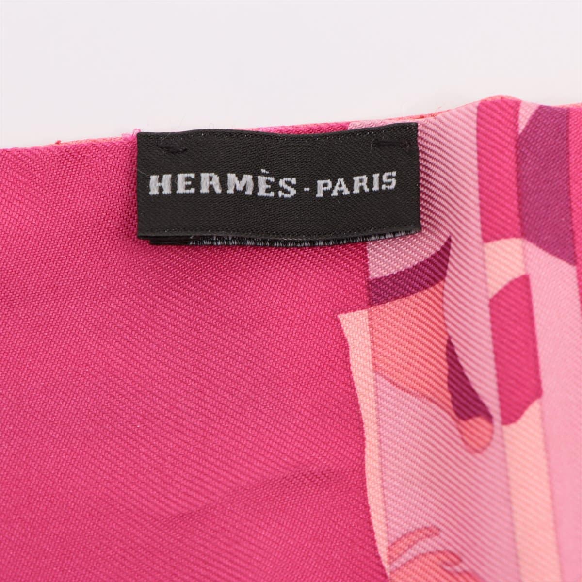 エルメス ツイリー スカーフ シルク ピンク