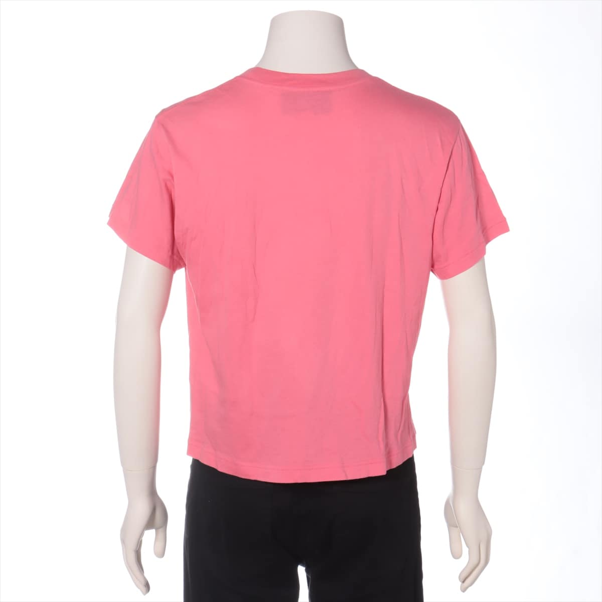グッチ エンブロイダリー コットン Tシャツ XS メンズ ピンク 品質タグ無し テニス