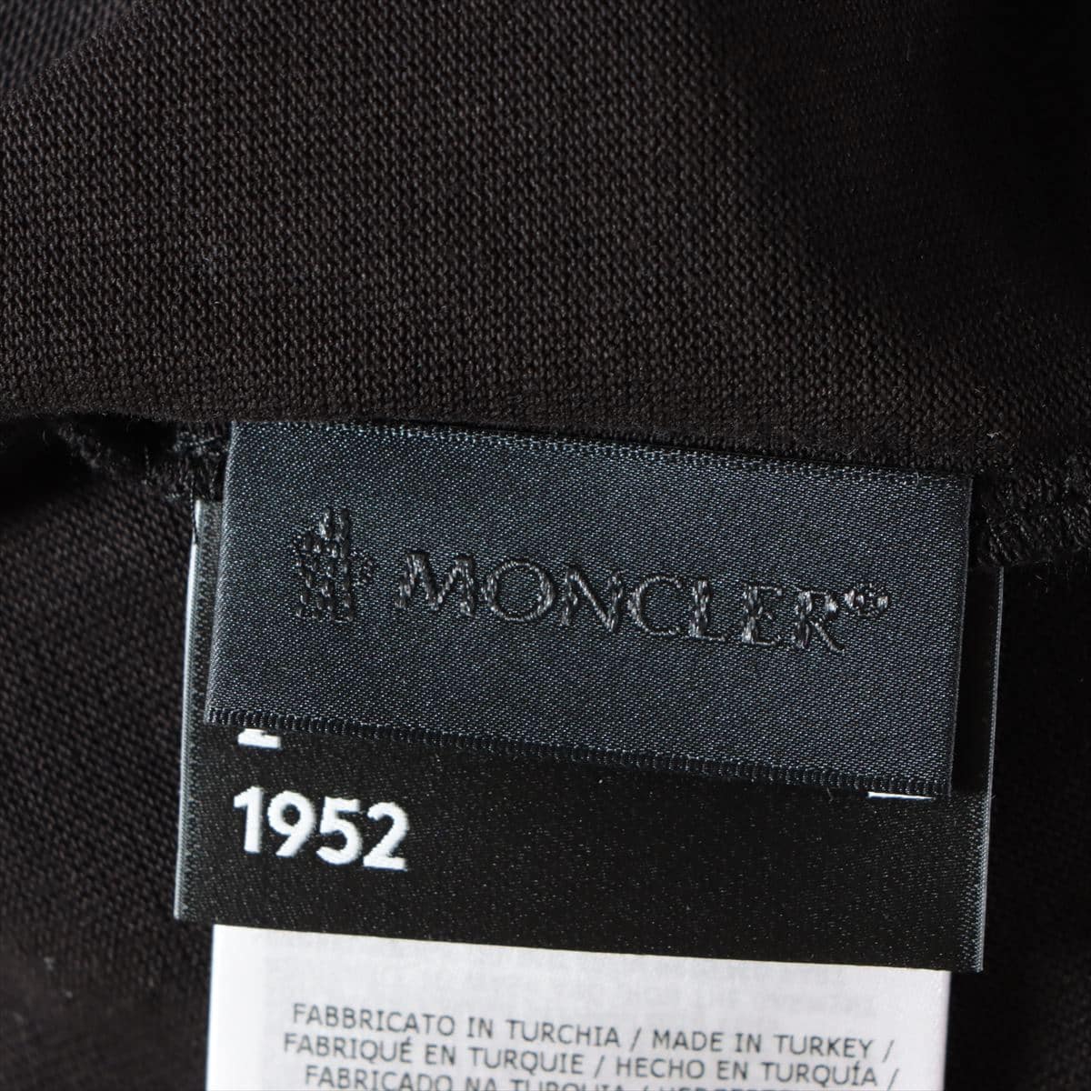 モンクレールジーニアス 1952 MAGLIA 20年 コットン ロングTシャツ M メンズ ブラック