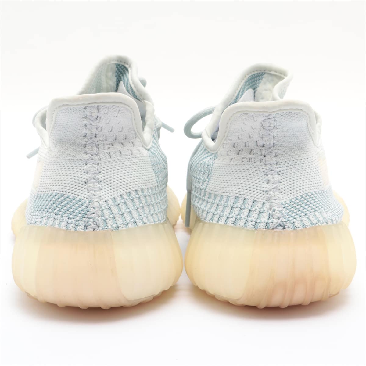 アディダス YEEZY BOOST 350 V2 2019 ファブリック スニーカー 27.0cm メンズ ホワイト CLOUD WHITE FW3043