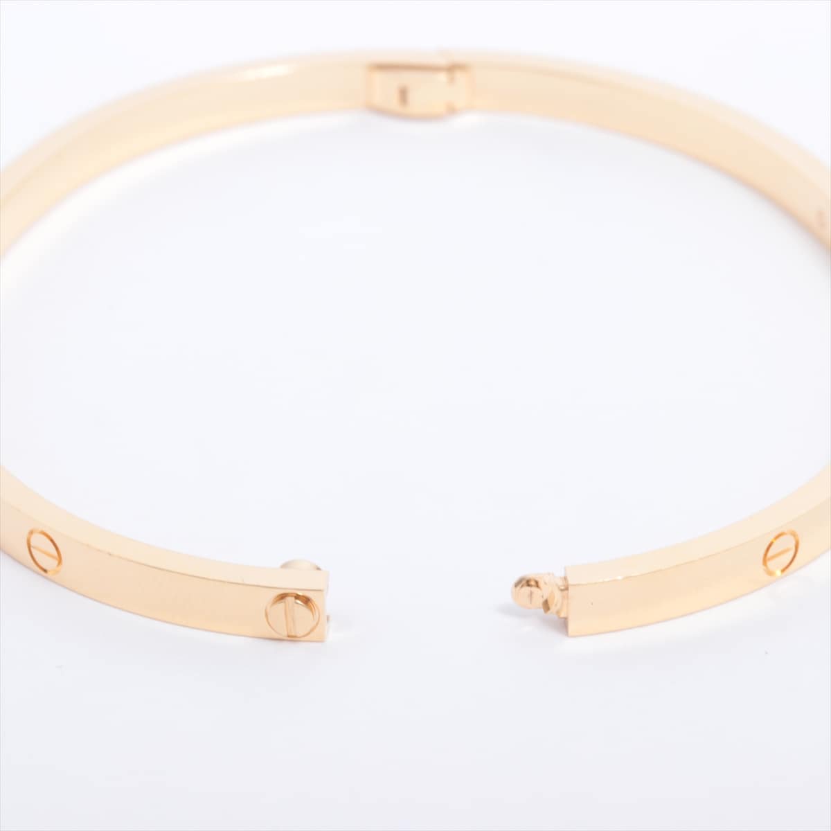 カルティエ　Cartier　ラブ SM ブレスレット　750YG　#18